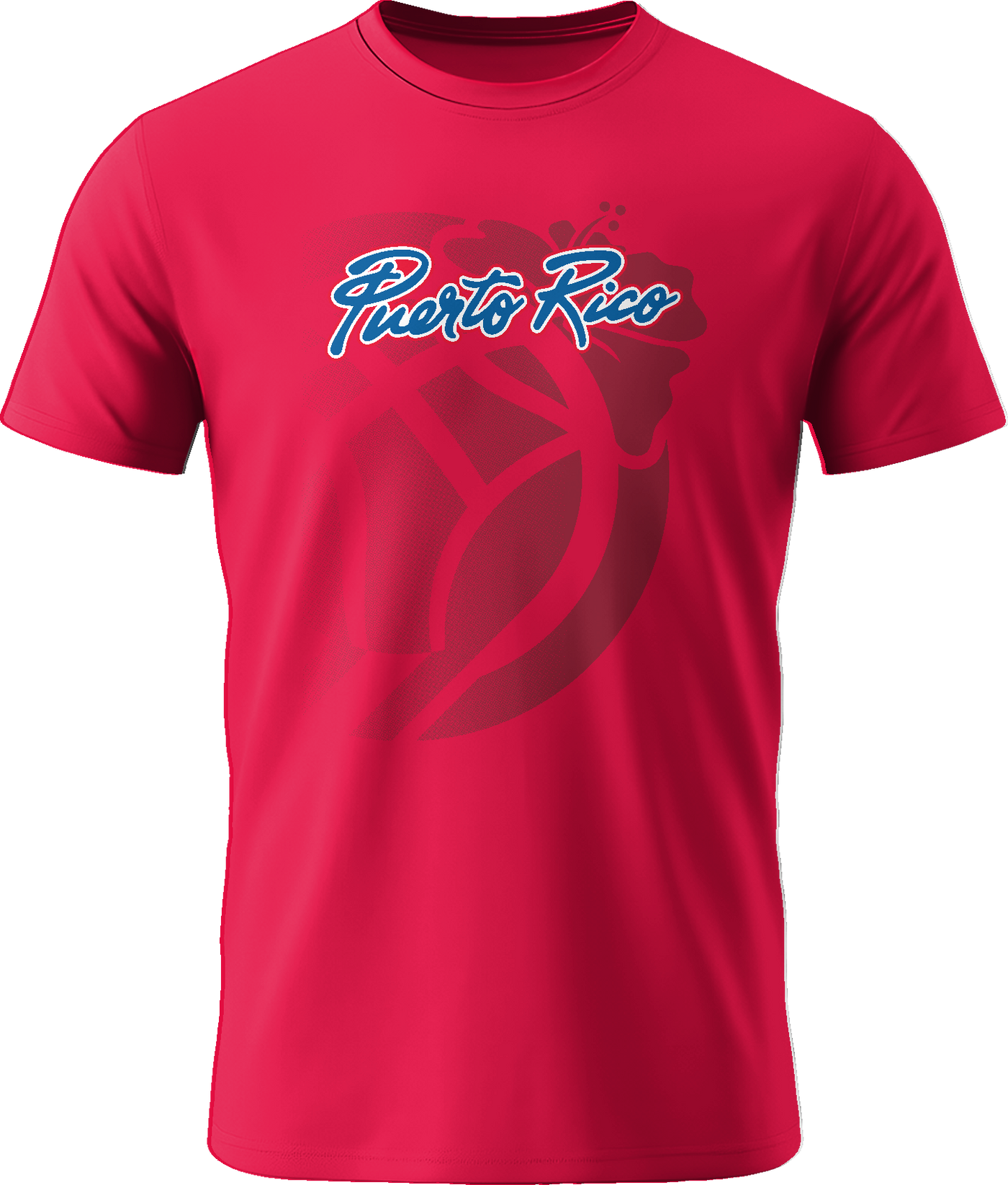 PUR Qualifier Basketball Red T-Shirt