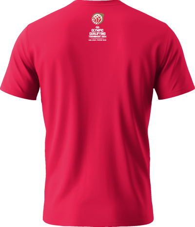 PUR Qualifier Basketball Red T-Shirt